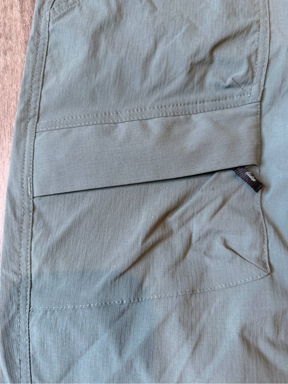Columbia- Lightweight Outdoor Hiking Olive Green Utility Pants - Picture 2 of 6